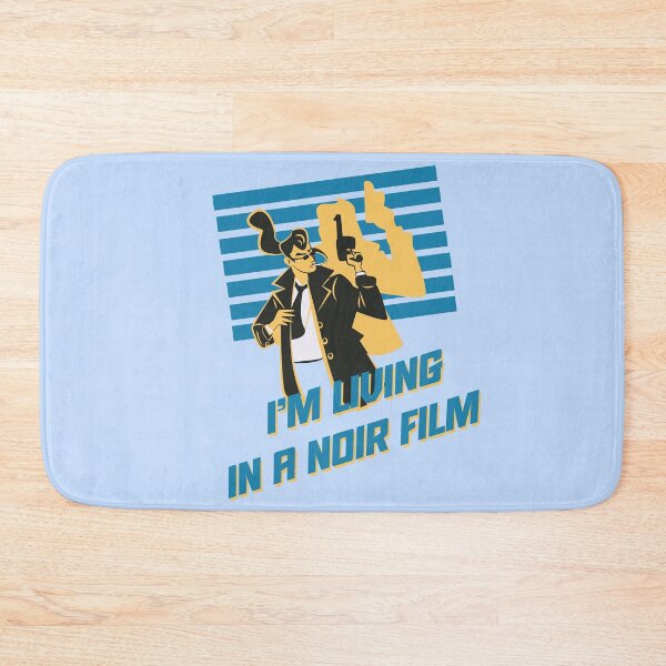 Item preview, I’m Living in a Noir Investigator Retro Illustration designed and sold by beboplab.