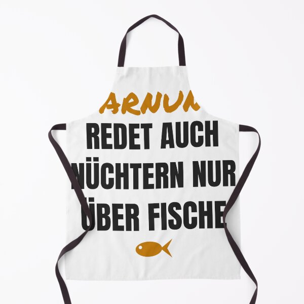 Item preview, Warning: Even when sober, he only talks about fish | Angler's saying designed and sold by GrinsWerk.