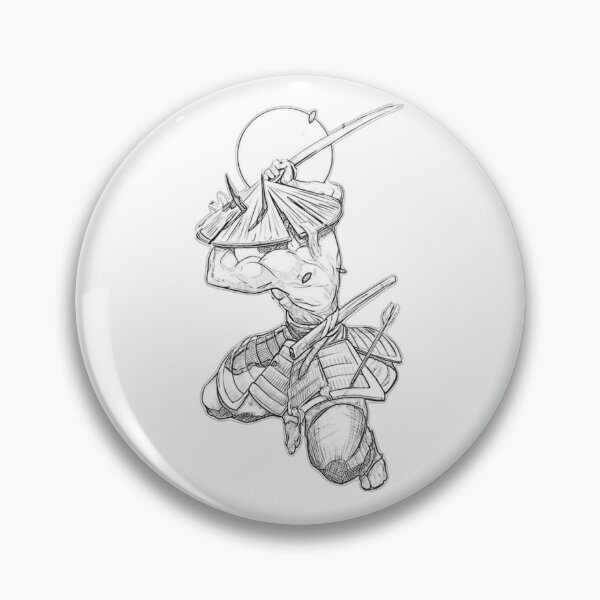Item preview, Mystical Samurai Warrior Sketch designed and sold by InkNovar.