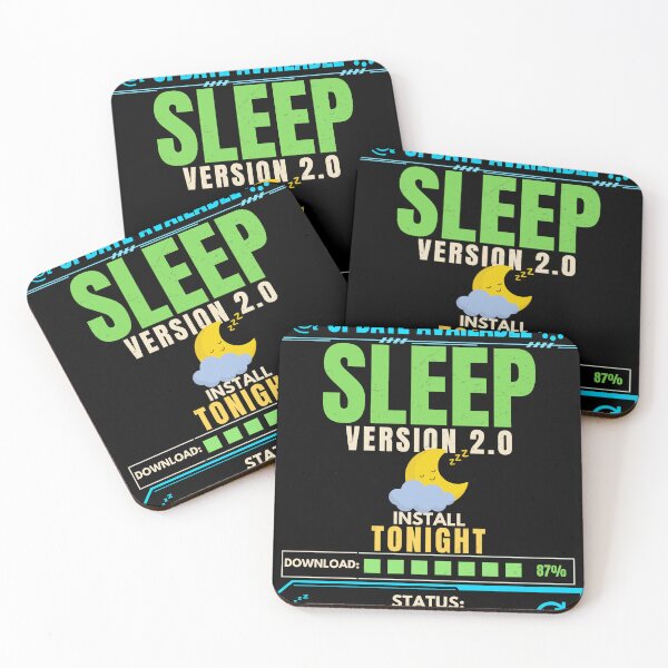 Item preview, Sleep Version 2.0 Funny Tech Humor T-Shirt Update Available Install Tonight designed and sold by Uvclick.