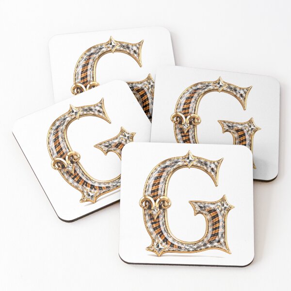 Artikelvorschau, Crystal Ramstripe Zodiac Letter G entworfen und verkauft von BlissBlvdShop.