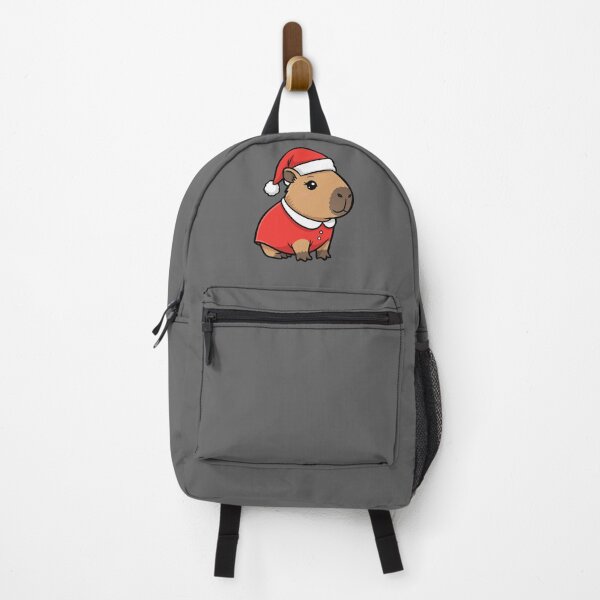 Item preview, Cute Christmas Capybara | Santa Capybara Cartoon | Kawaii Holiday Animal designed and sold by Rush2Buy.
