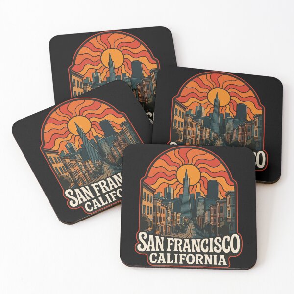 Item preview, San Francisco California United States Trippy Art designed and sold by TomFrontierArt.