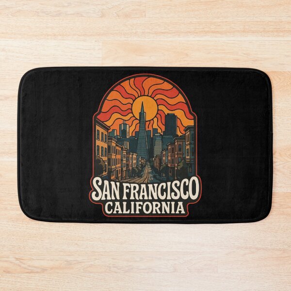 Item preview, San Francisco California United States Trippy Art designed and sold by TomFrontierArt.