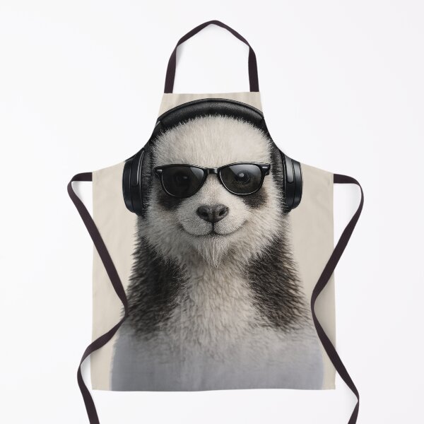 Item preview, Cool Panda Wearing Headphones and Sunglasses designed and sold by BagFactoryUK.