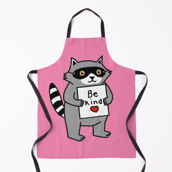 Item preview, Cute Raccoon say Be Kind designed and sold by ellenhenry.