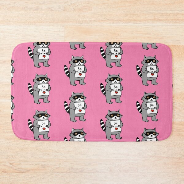 Item preview, Cute Raccoon say Be Kind designed and sold by ellenhenry.