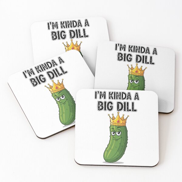 Item preview, I'm Kinda a Big Dill Funny Pickle King Pun designed and sold by Amir Faysal.