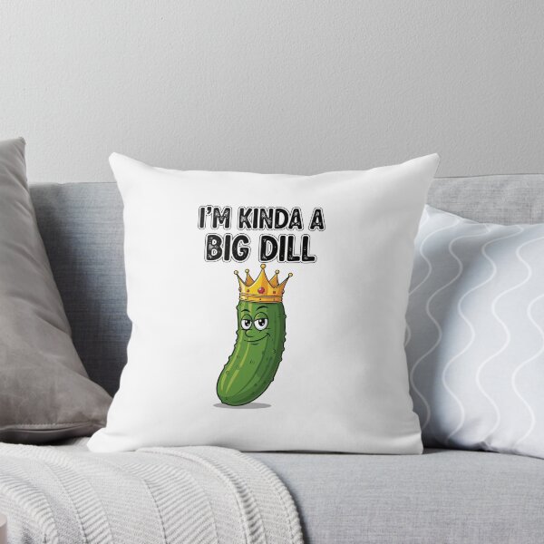 Item preview, I'm Kinda a Big Dill Funny Pickle King Pun designed and sold by Amir Faysal.