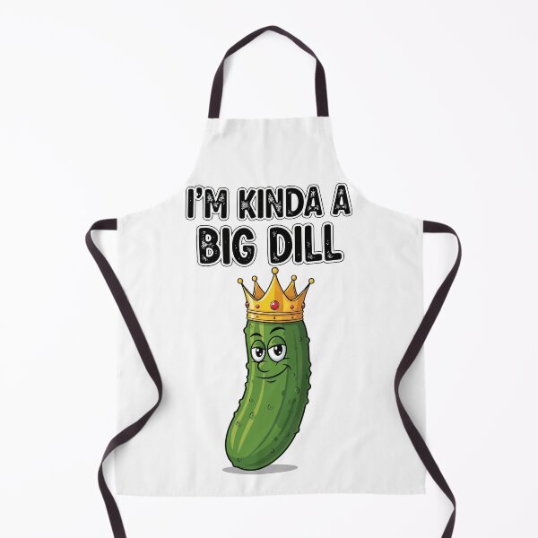 Item preview, I'm Kinda a Big Dill Funny Pickle King Pun designed and sold by Amir Faysal.