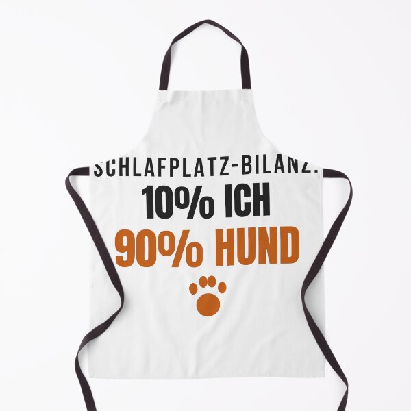 Artikelvorschau, Schlafplatz-Bilanz: 10% ich, 90% Hund | Hunde Spruch entworfen und verkauft von GrinsWerk.