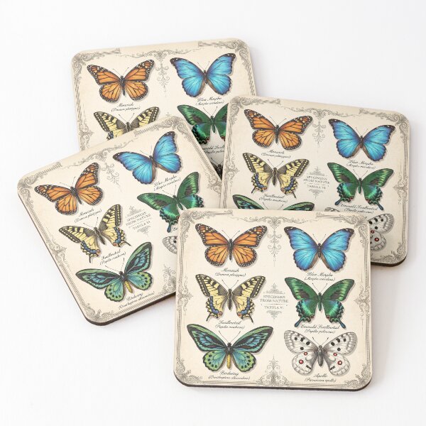 Item preview, Butterfly Specimen Shirt – Vintage Natural History Museum Engraving Tee designed and sold by DmaarGroup.