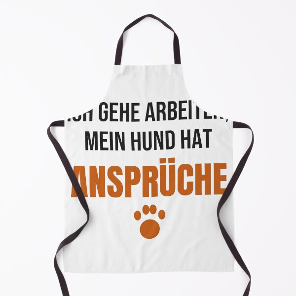Item preview, I'm going to work, my dog has demands | Dog saying designed and sold by GrinsWerk.