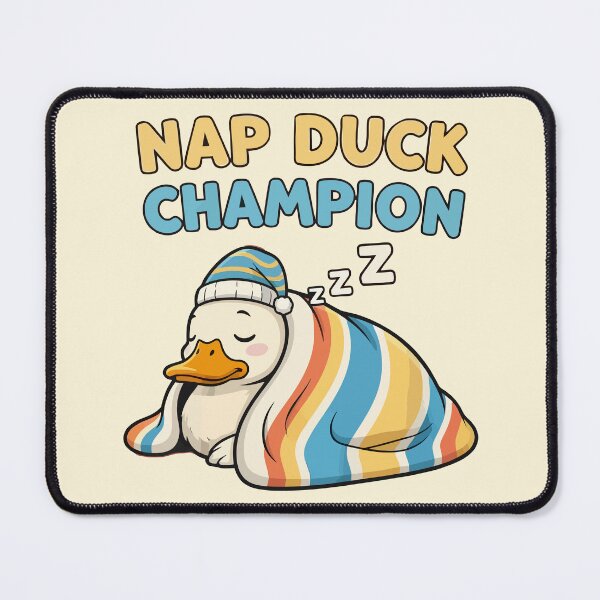 Item preview, Nap Duck Champion Sleepy Lazy Duck designed and sold by Amir Faysal.