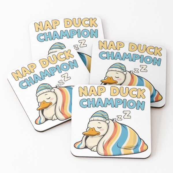 Item preview, Nap Duck Champion Sleepy Lazy Duck designed and sold by Amir Faysal.