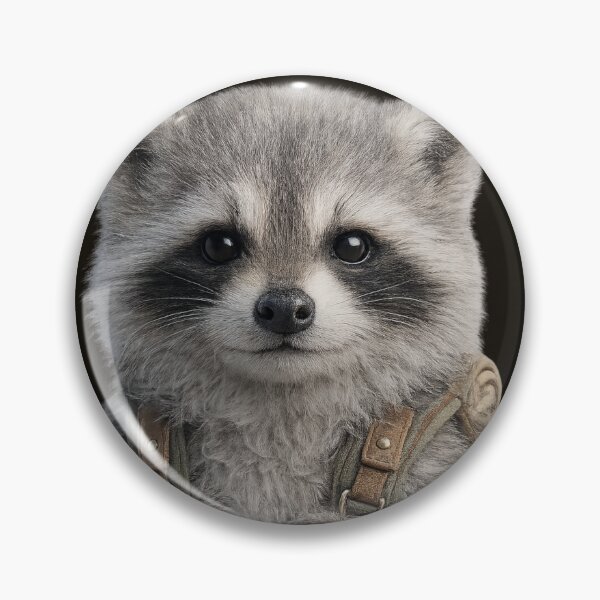 Item preview, Cute Hiking Raccoon Portrait designed and sold by BagFactoryUK.