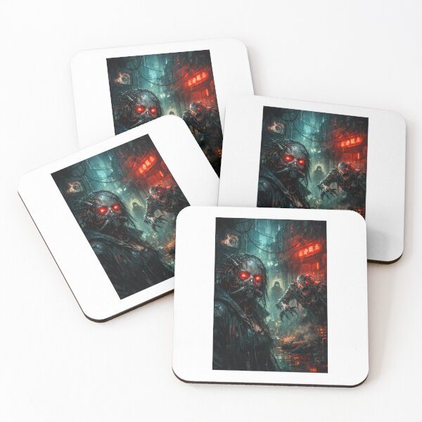 Item preview, Cybernetic Nightmare: Neon Decay designed and sold by synthesisnft.
