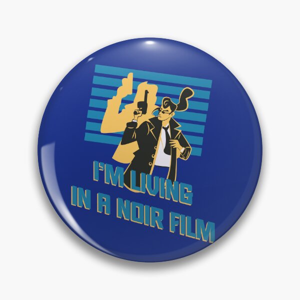 Item preview, I’m Living in a Noir Vintage Detective Illustration designed and sold by beboplab.