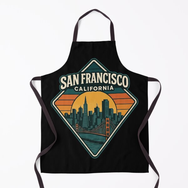 Item preview, San Francisco California United States Golden Gate Vintage designed and sold by TomFrontierArt.