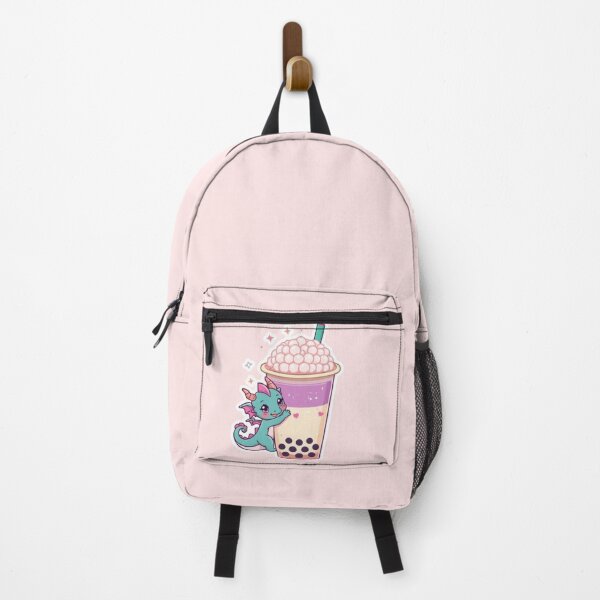 Item preview, Kawaii Baby Dragon with Bubble Tea | Cute Boba Dragon Sticker designed and sold by Stylestickers55.