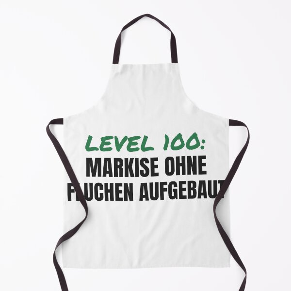 Item preview, Level 100: Awning set up without swearing | Camping saying designed and sold by GrinsWerk.