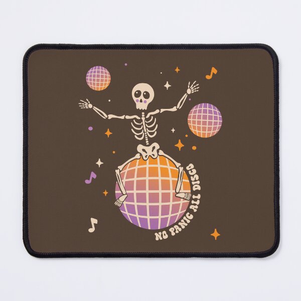 Item preview, No Panic All Disco Groovy Skeleton designed and sold by bolimj.