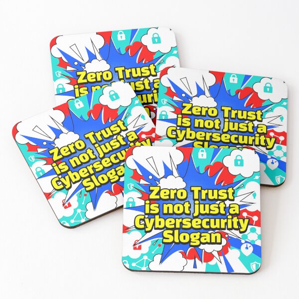 Item preview, Zero Trust Is Not Just a Cybersecurity Slogan – Pop Art Tech Tee designed and sold by Peace Frog SEA.