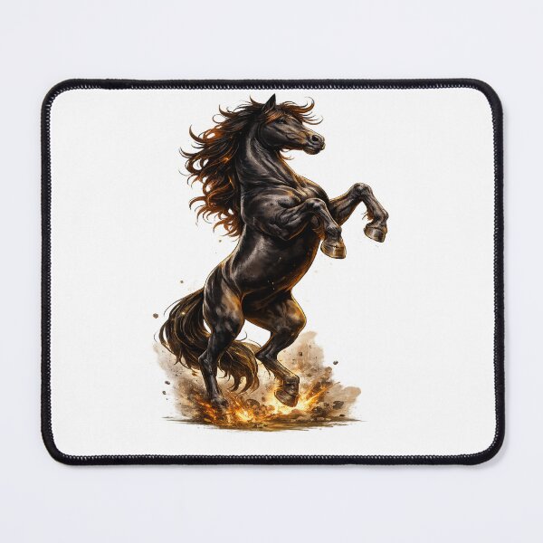 Item preview, Stallone Nero Rampante designed and sold by RipantinaFantasy .