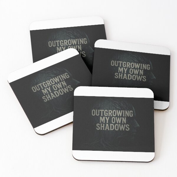 Item preview, Outgrowing My Own Shadows - Organic Silhouette (Graphic Box Edition) designed and sold by AcosDesign.