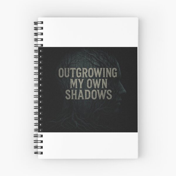Item preview, Outgrowing My Own Shadows - Organic Silhouette (Graphic Box Edition) designed and sold by AcosDesign.