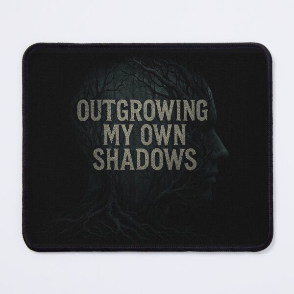 Item preview, Outgrowing My Own Shadows - Organic Silhouette (Graphic Box Edition) designed and sold by AcosDesign.