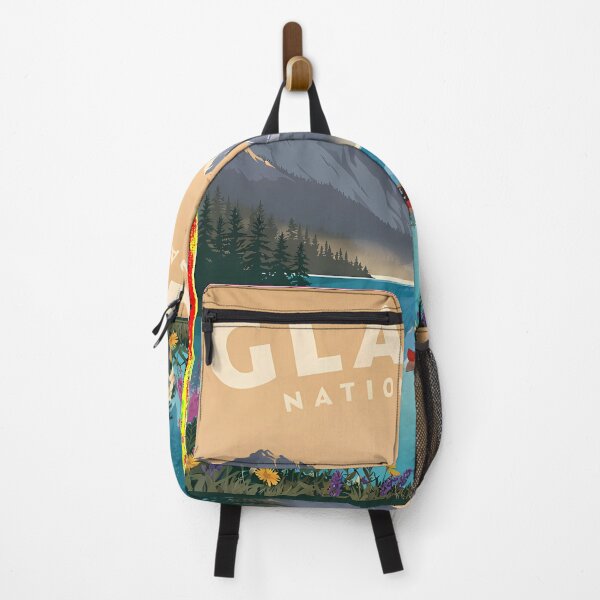 Item preview, Adventure Together Glacier National Park Memories Couple designed and sold by KristenosNehk.