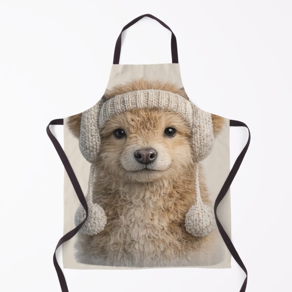 Item preview, Cute Highland Cow Winter Hat Portrait designed and sold by BagFactoryUK.