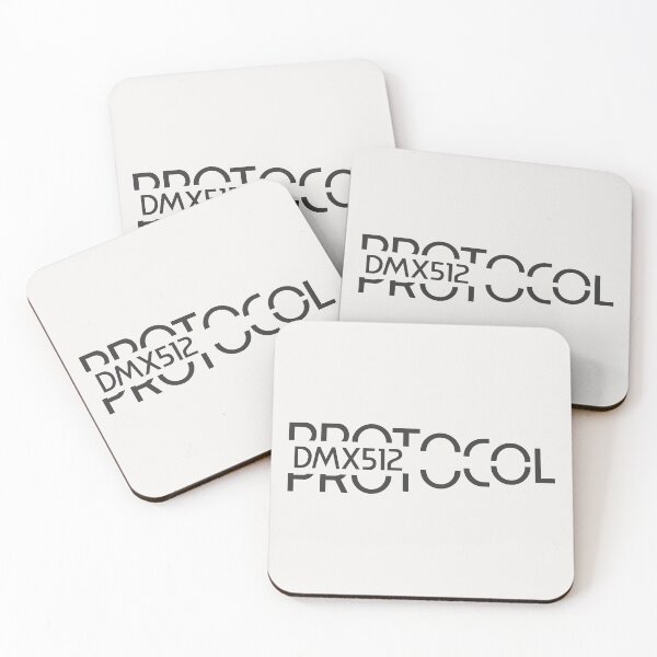 Item preview, DMX512 Protocol Minimalist Typographic Art designed and sold by drTerrens.