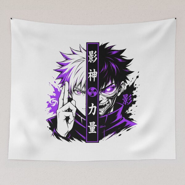 Item preview, Shadow Power Split Face Graphic designed and sold by SupernovaNote.