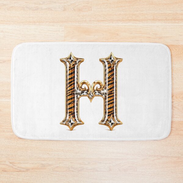 Item preview, Crystal Ramstripe Zodiac Letter H designed and sold by BlissBlvdShop.