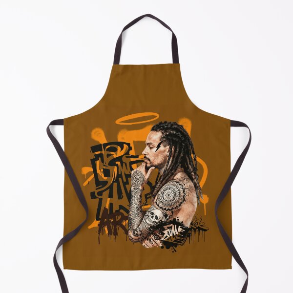 Item preview, Urban Tattoo Graffiti Street Art Warrior Portrait. designed and sold by LunaPrintCo.