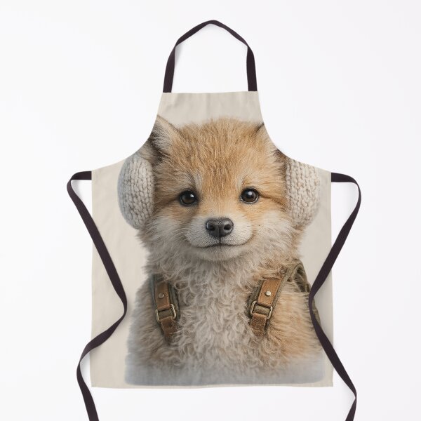 Item preview, Cute Fox Winter Adventure Portrait designed and sold by BagFactoryUK.