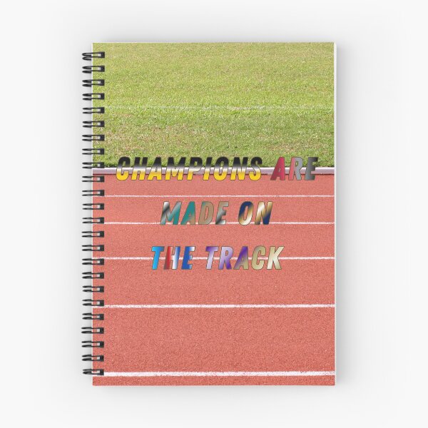 Item preview, Champions are Made on the Track #1 designed and sold by Holy JM Designs.