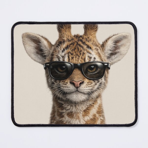 Item preview, Cute Giraffe Wearing Sunglasses Portrait designed and sold by BagFactoryUK.