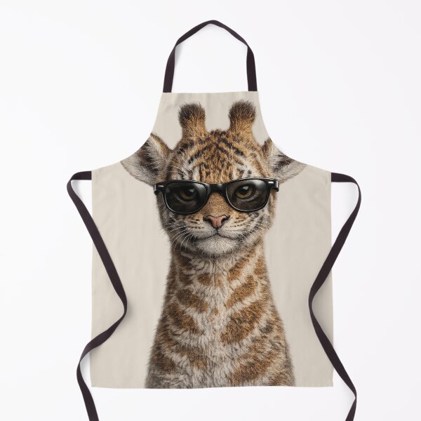 Item preview, Cute Giraffe Wearing Sunglasses Portrait designed and sold by BagFactoryUK.