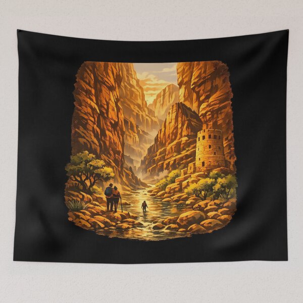 Item preview, Adventure Together Zion Canyon Escape Couple designed and sold by KristenosNehk.