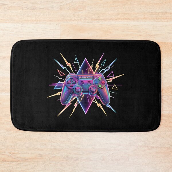 Item preview, Cool Retro Gamepad Controller Synthwave 80s Neon Gaming designed and sold by KCasual.