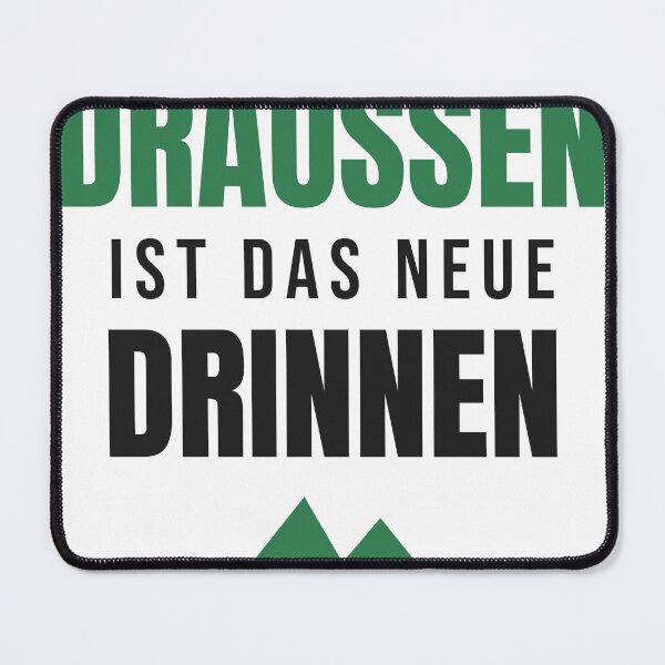 Item preview, Outdoors is the new indoors | Outdoor saying designed and sold by GrinsWerk.