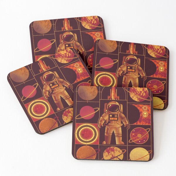 Item preview, Space Retro Rust designed and sold by SportsShip.