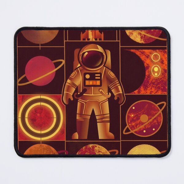 Item preview, Space Retro Rust designed and sold by SportsShip.