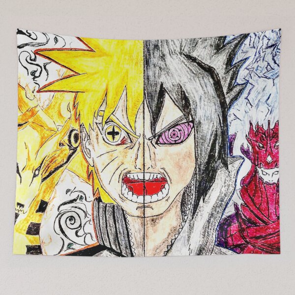 Item preview, Naruto vs Sasuke Final Fight designed and sold by Dreams from ashes.