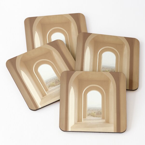 Item preview, Luxury Mediterranean Arch Wall Art | Minimalist Beige Interior Decor | Neutral Architectural Print designed and sold by VeloraNature.