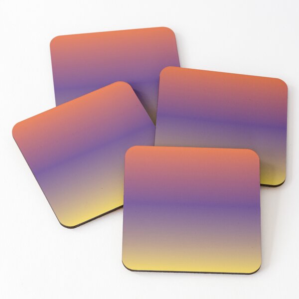 Item preview, Retro Sunset Orange Purple and Yellow Gradient designed and sold by BetweenForms.