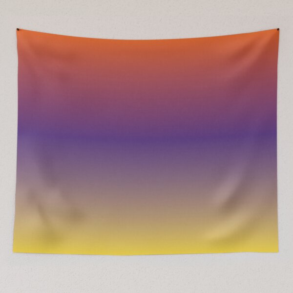 Item preview, Retro Sunset Orange Purple and Yellow Gradient designed and sold by BetweenForms.